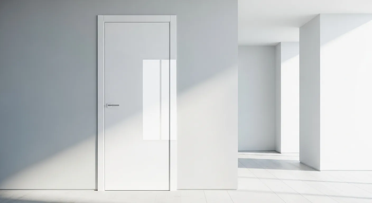 Adhésif pour porte blanc mat et laqué