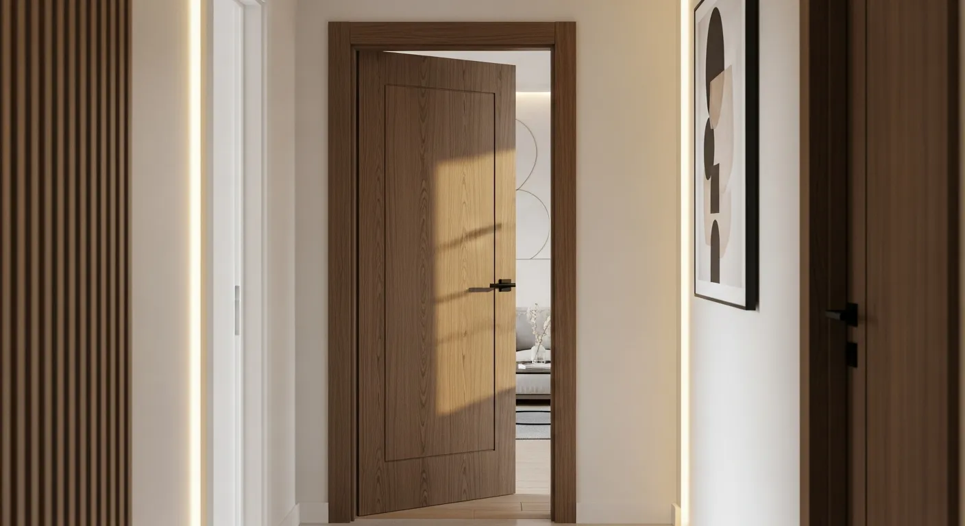 Adhésif pour porte intérieure